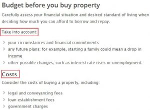 zack childress real estate budget before you buy property